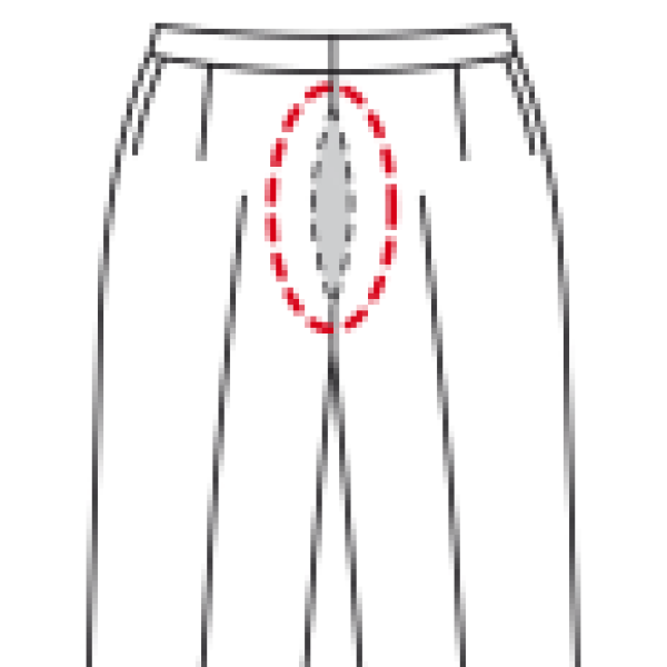 Lederhose Lederjeans am Bund enger nähen