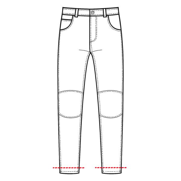 Lederhose kürzen