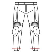 Motorradhose kürzen Motorradhose kürzen