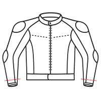 Motorradjacke Ärmel kürzen Motorradjacke Ärmel kürzen