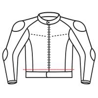 Motorradjacke kürzen Motorradjacke kürzen