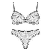 Unterwäsche und Lingerie BHs, Slips, Corsagen oder Bodies...
